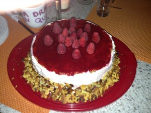 Marcel's Himbeertorte 2013